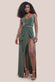 Wrap Front Maxi Slip Dress With Waist Tie-Up DR2250C