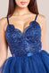 Embroidered Lace Bodice With Ballet Tulle High Low Dress DR3061