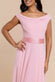 Cowl Neck Chiffon Maxi Dress DR3335A