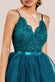 Embroidered Lace Bodice With Ballet Tulle High Low Dress DR3061