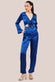 Cut Out Satin Jumpsuit With Tie-Up TR309