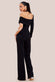 Scuba Crepe One Shoulder Jumpsuit TR375