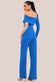 Scuba Crepe One Shoulder Jumpsuit TR375