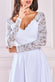 Off The Shoulder Lace Skater Dress DR2563C