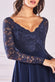 Off The Shoulder Lace Skater Dress DR2563C