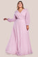 Fully Pleated Chiffon Maxi Dress DR3041PQZ