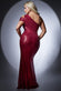 One Shoulder Sequin Evening Maxi Dress DR4069