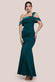 One Shoulder Satin Band Maxi Dress DR3454