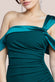 One Shoulder Satin Band Maxi Dress DR3454