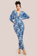 Tropical Print Jumpsuit TR356