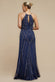 Racer Neck Sleeveless Hand Embellished Sequin Maxi Dress DR2889