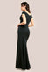 Scuba Crepe Pearl Neck Maxi Dress DR4139