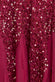 Sunray Hand Embellished Sequin A-Line Bell Sleeve Maxi Dress DR4654