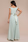 Cowl Neck Chiffon Maxi Dress DR3335A