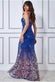 Ombre Sequin Halter Maxi With Thigh Split DR3498