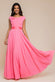 Cowl Neck Chiffon Maxi Dress DR3335A