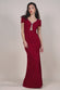 Diamante Embellished With Bow Maxi Dress DR4493