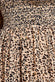 Long Sleeve Maxi Shirred Waistband Dress DR3765C